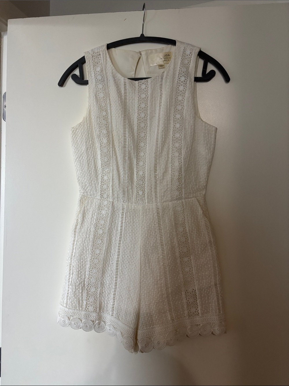 White Lace Romper